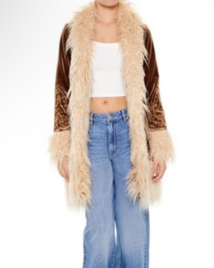 Penny Lane Faux Fur Coat  - Image 3