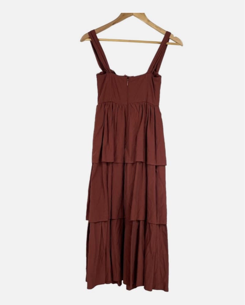 WeWoreWhat CORSET POPLIN MAXI DRESS - Image 3