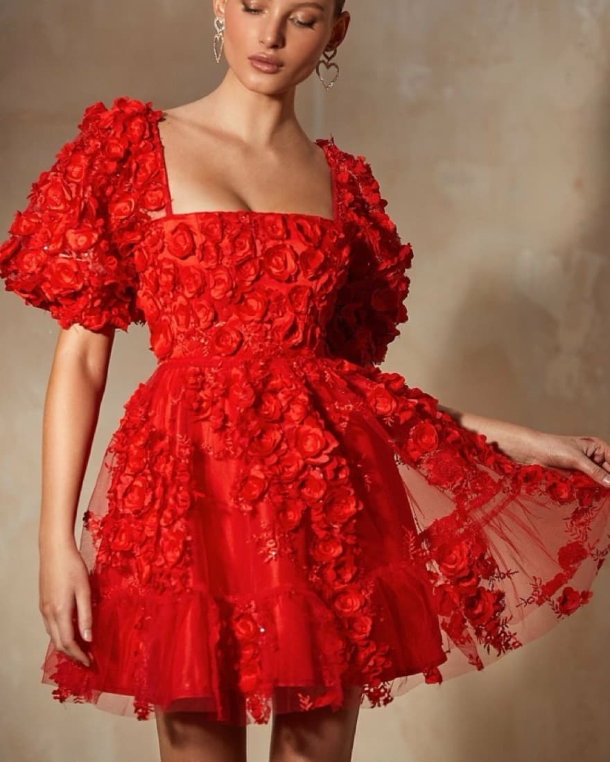 Alamour The Label Coraline Floral Dress - Image 2