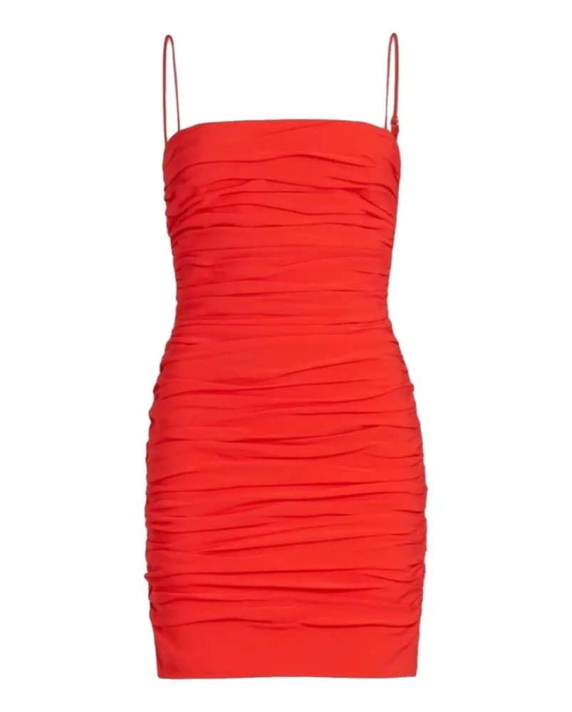 Cinq A Sept Orange RedMini Dress 0 - Image 4