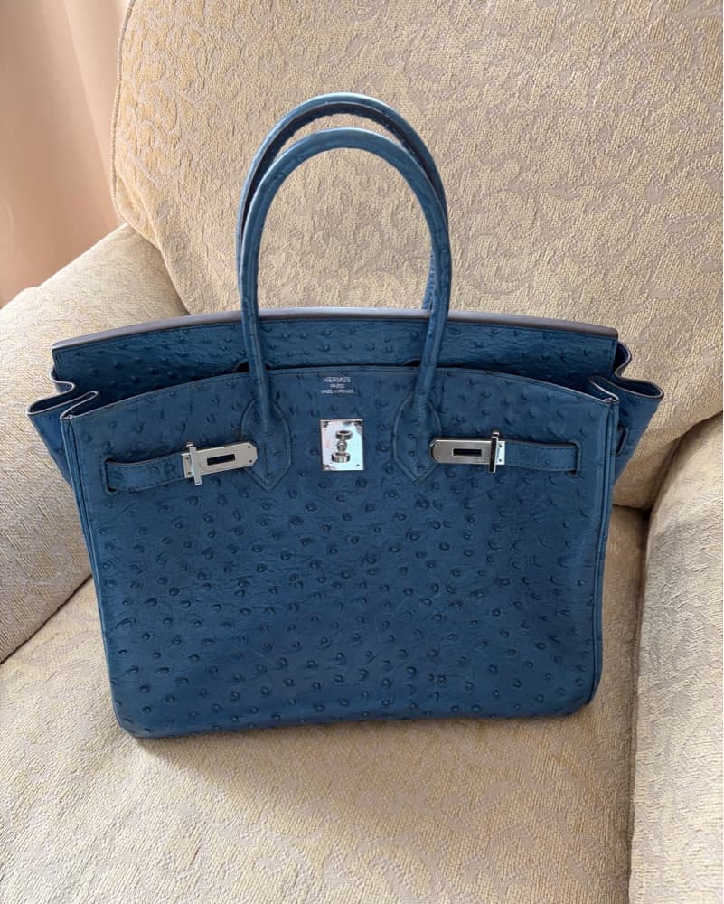 Hermes Ostrich Birkin 35 - Image 1