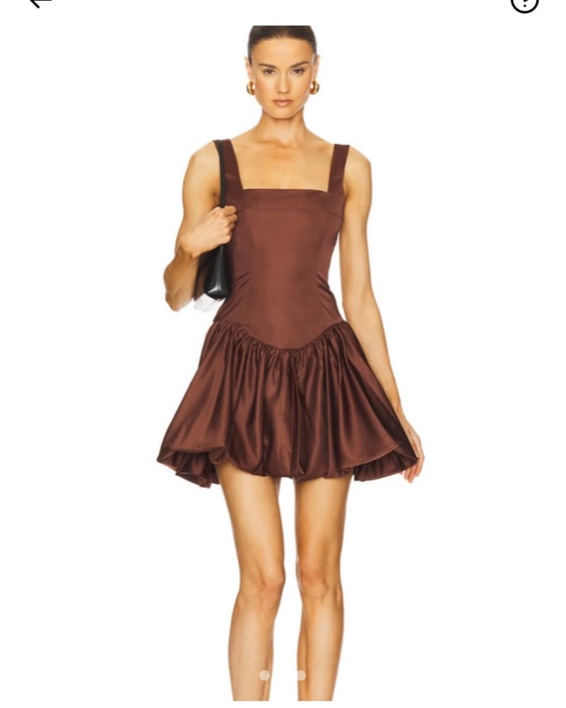 WeWoreWhat Bubble Skirt Corset Mini - Image 2