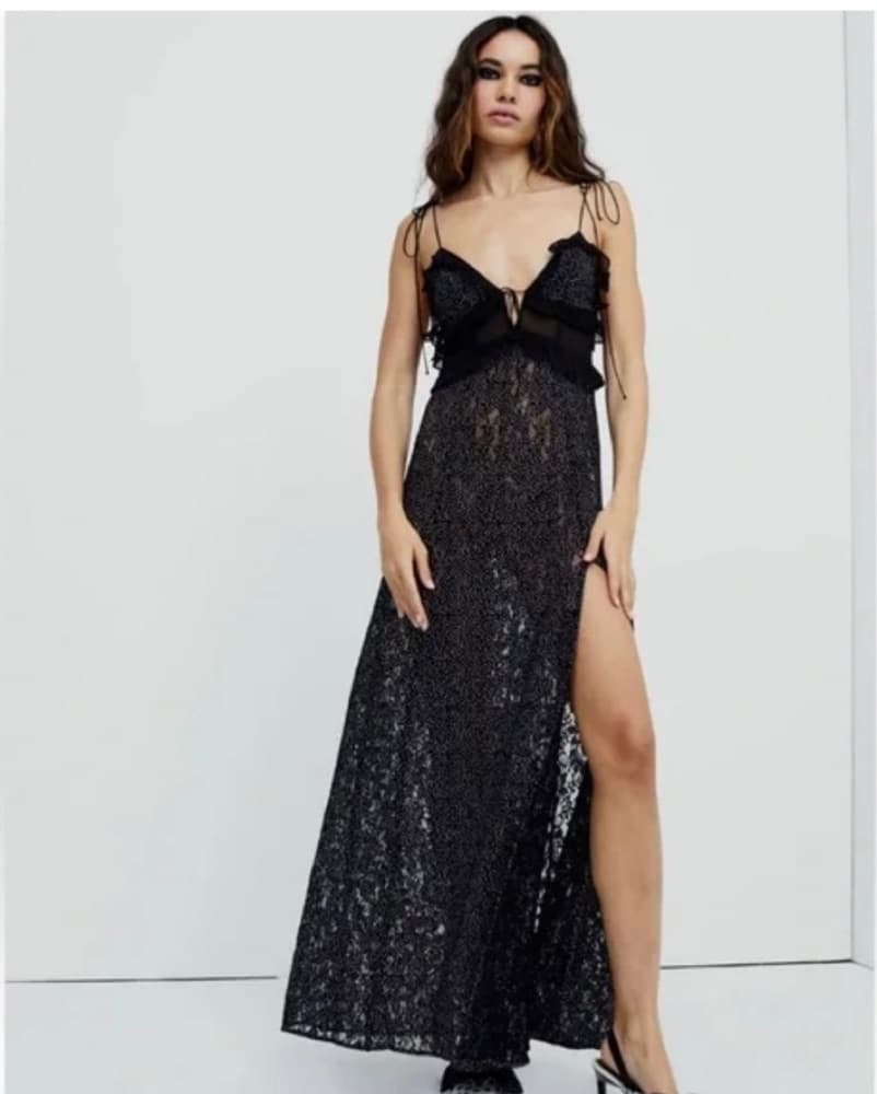 For Love And Lemons Sheer Maxi Dress - Image 3