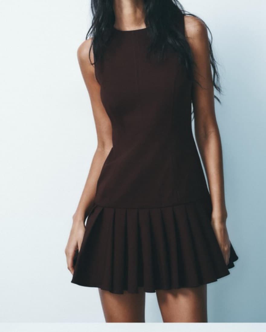 Sold Out Chocolate Brown Dress - Image 3
