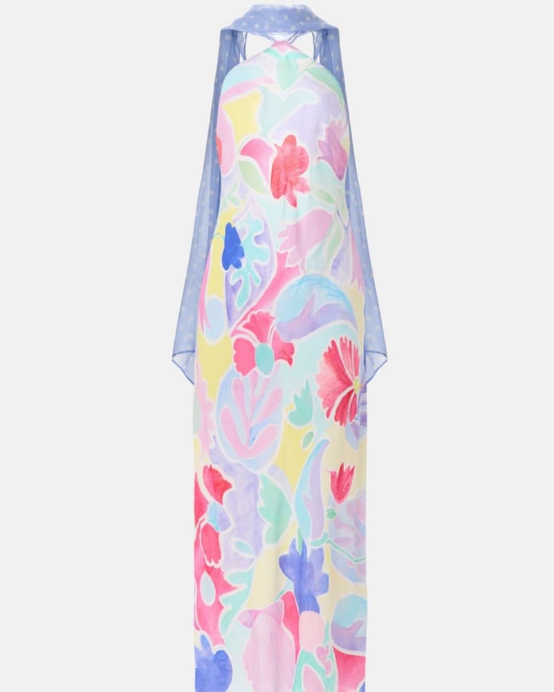 Rixo Hayley Halter Dress - Image 4
