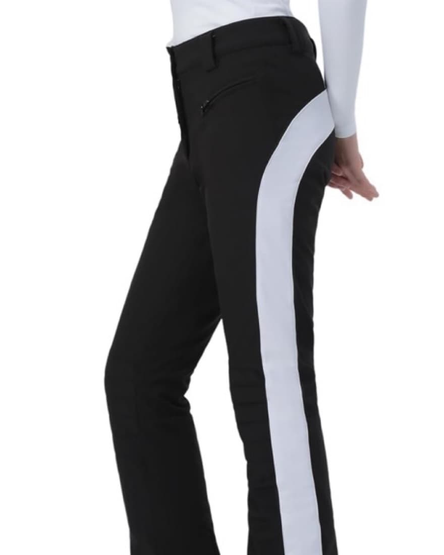 GSOU Black & White Ski Pants - Image 2
