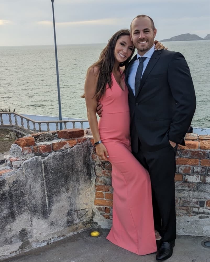 Likely Coral Halter Maxi Dress - Image 3