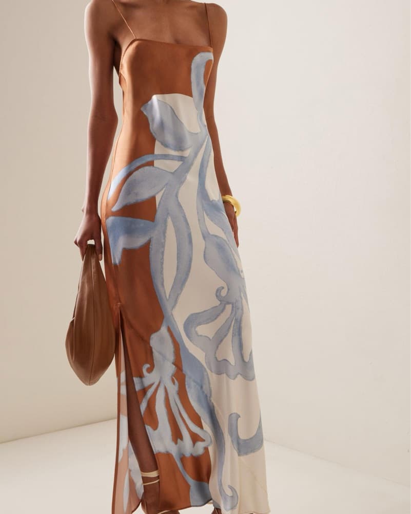Sir Sorrento Silk Maxi Dress - Image 3