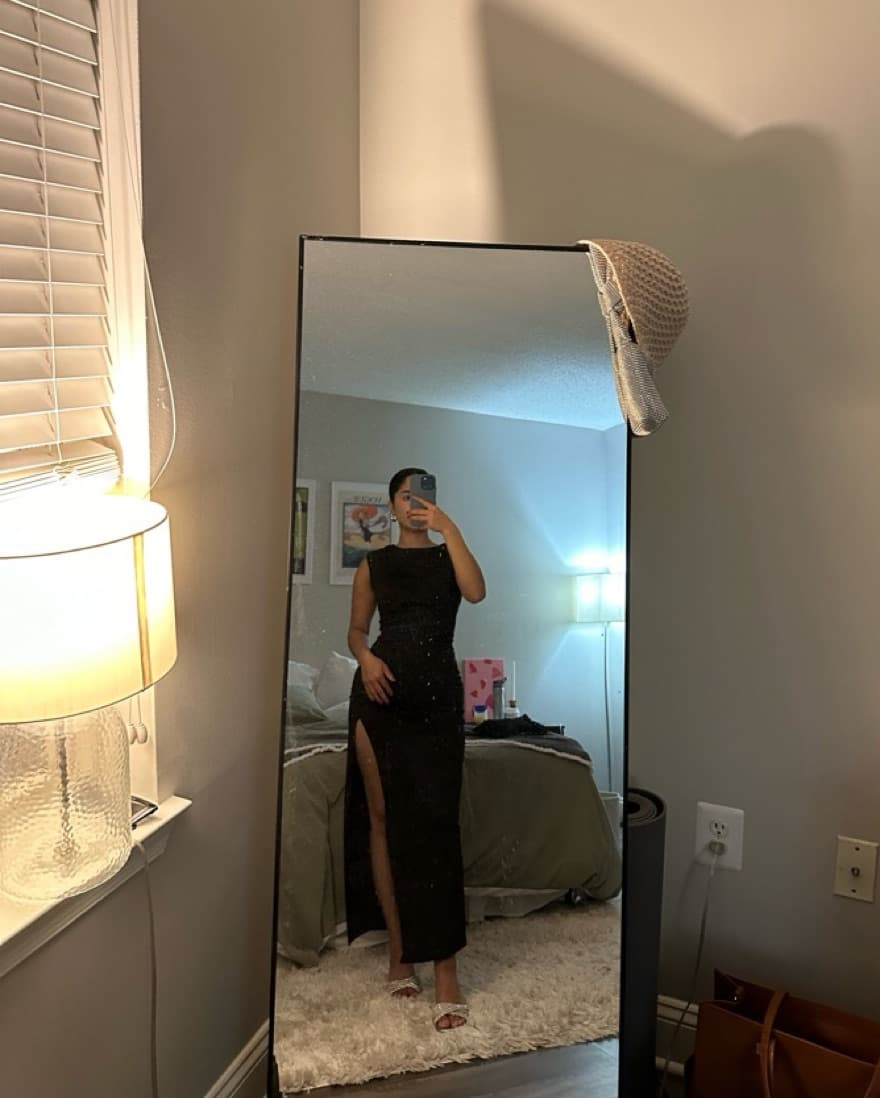4th & Reckless Black Maxi Dress - Image 2