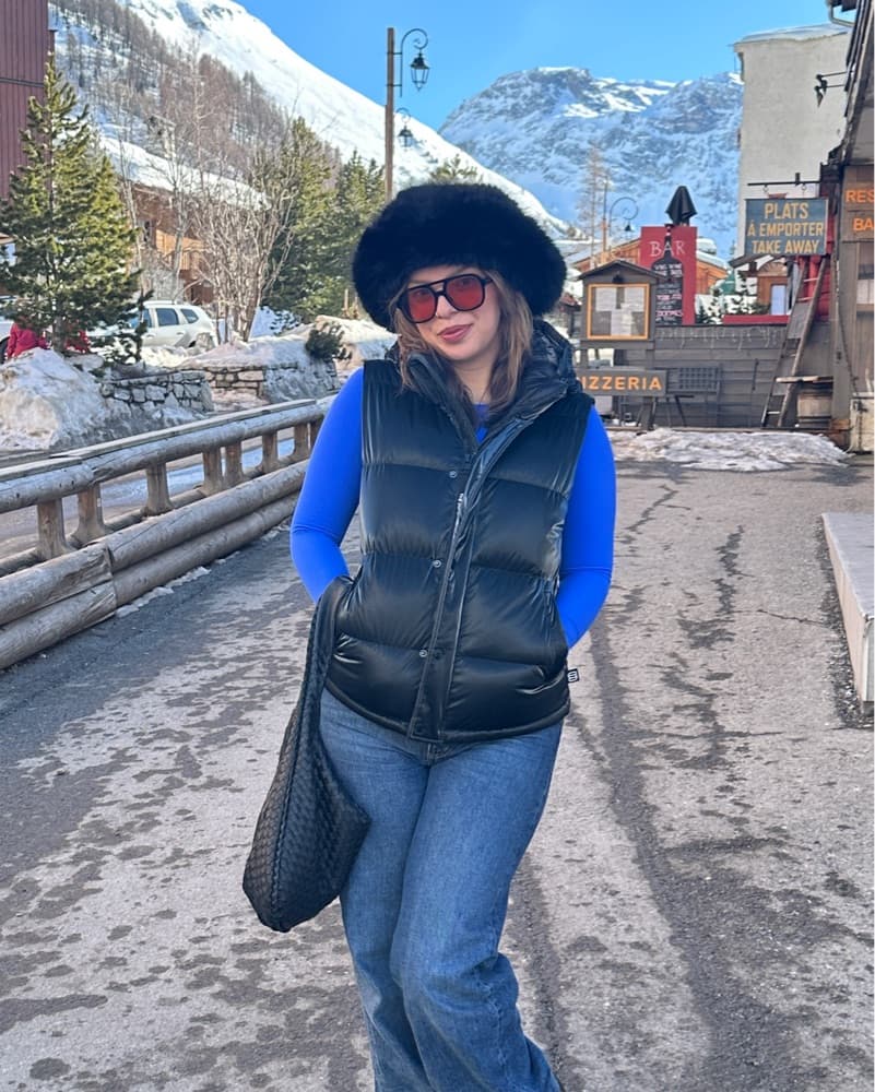 Oversized Fuzzy Hat - Image 2