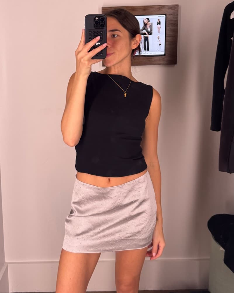 Reformation Carla Low Waist Skirt - Image 1