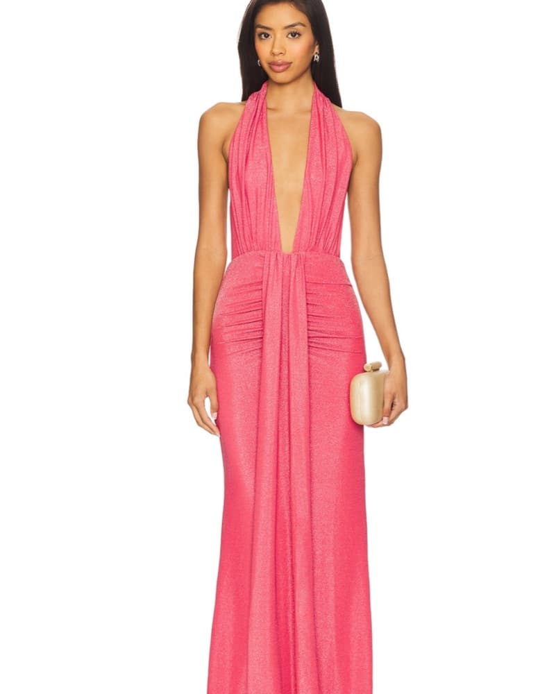 Pink Lovers And Friends Maxi Dress - Image 1