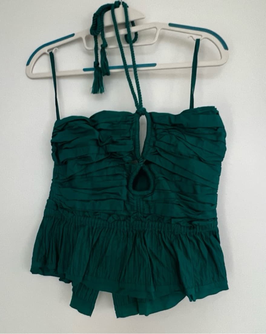 Ulla Johnson Rouched Halter Top - Image 3