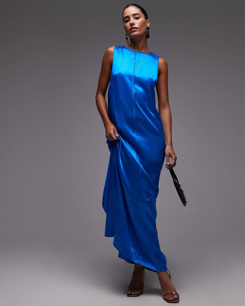 Topshop High Neck Open Back - Image 2