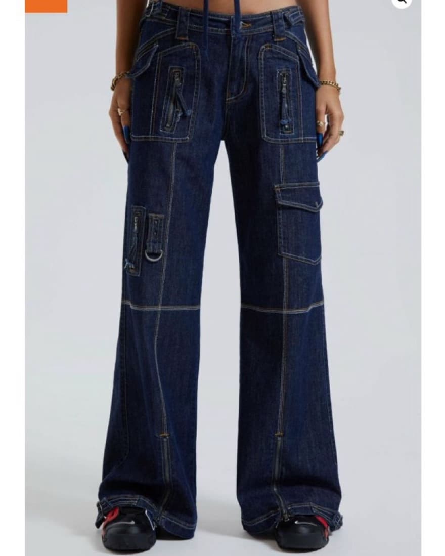 Jaded London Cargo Jeans - Image 2