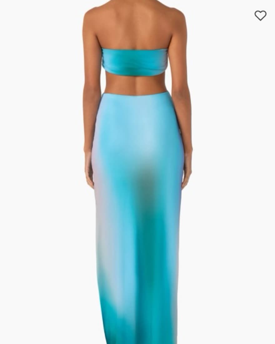 BAOBAB Blue Strapless Lila Maxi Dress - Image 5