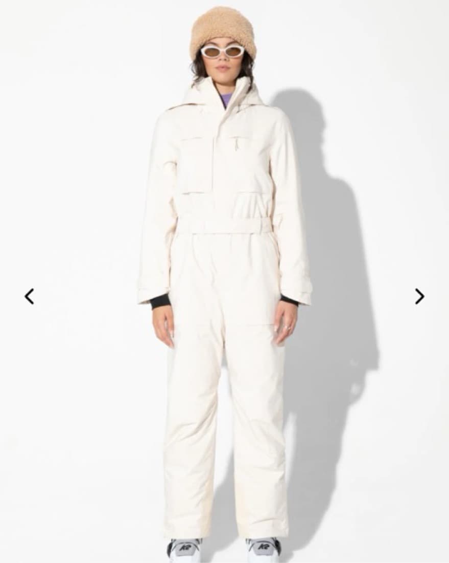 Halfdays Murphy Ski Suit - Oatmilk - M - Image 1