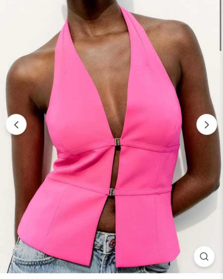 Pink Halter Top - Image 2