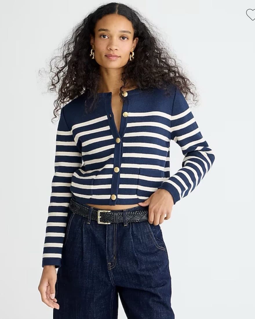 J Crew Patch Pocket Cardigan Sweater - Image 1