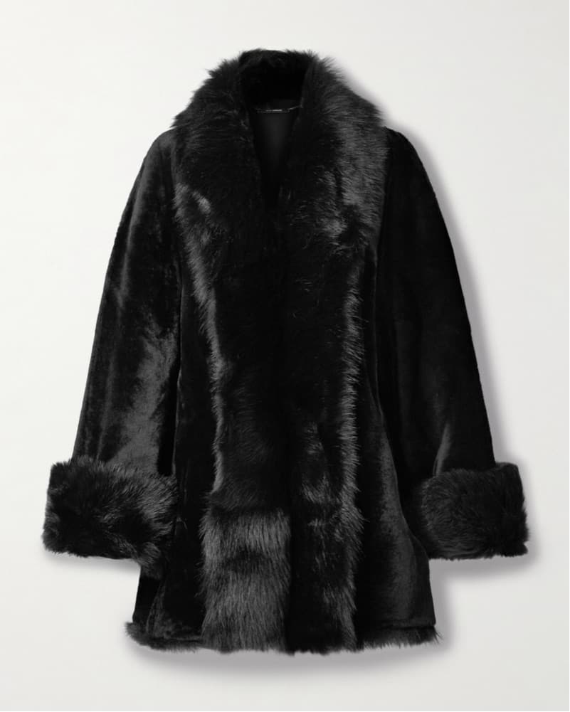 Nour Hammour Sima Shearling Coat - Image 1