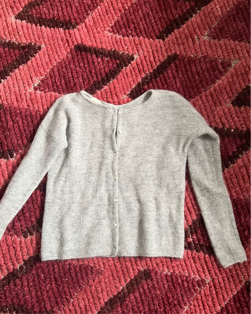 Sezane Cardigan Grey  - Image 2