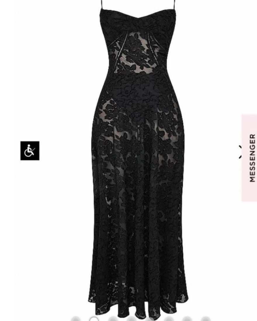 Sheer Lace Maxi House Of CB - Image 3