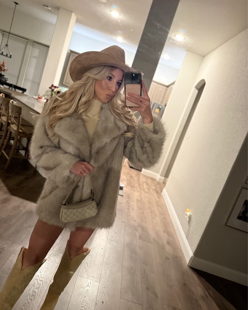 Faux Fur Coat - Image 5