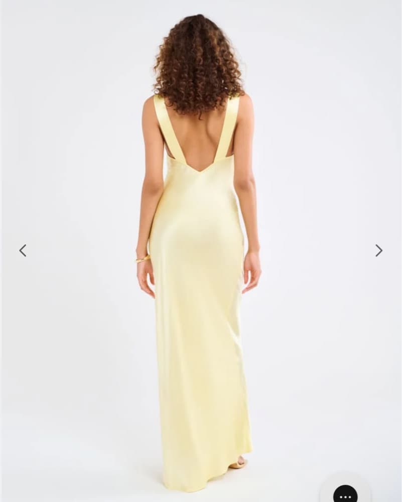 Elegant Satin Maxi Dress - Image 4