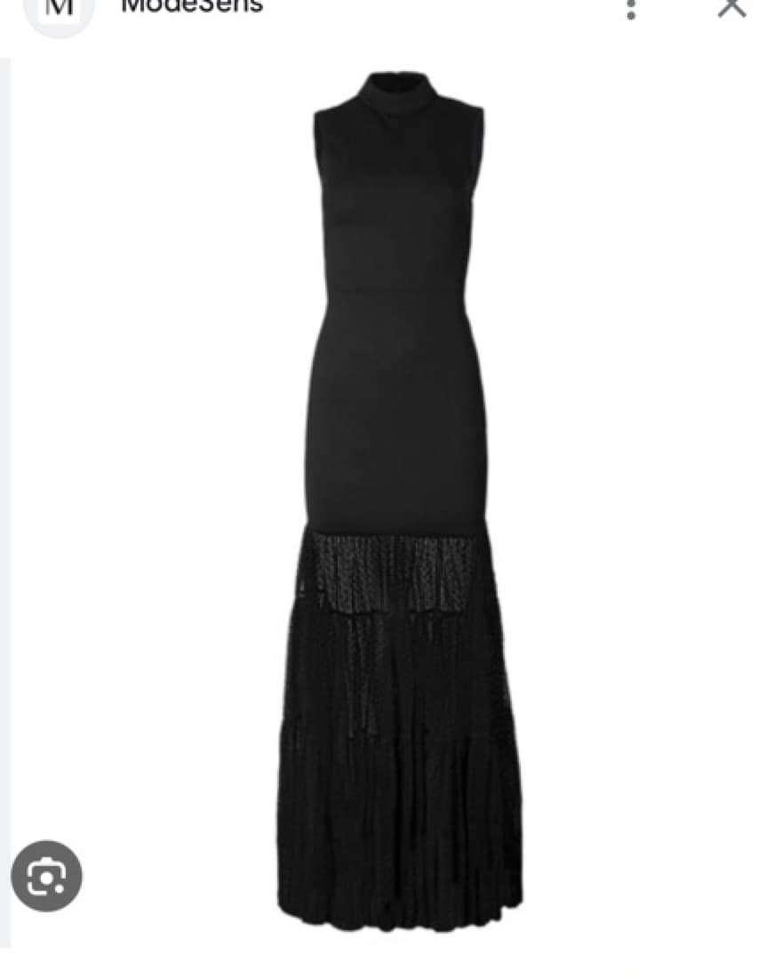 Staud Black Gown - Image 4