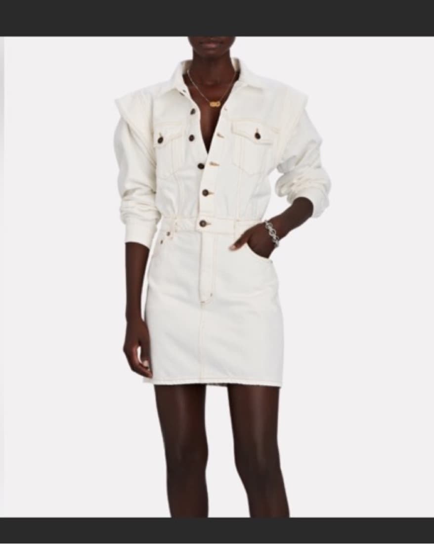 Agolde Reyna Denim Dress - Image 2