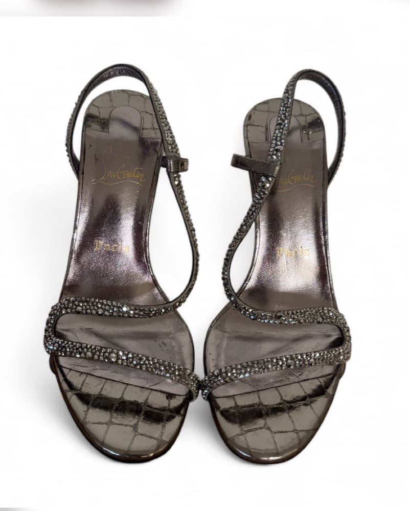 Christian Louboutin Rosalie Crystal Hee  - Image 2