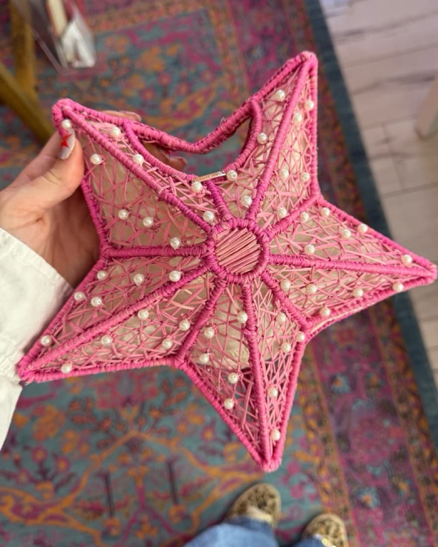 Pink Star Purse - Image 1