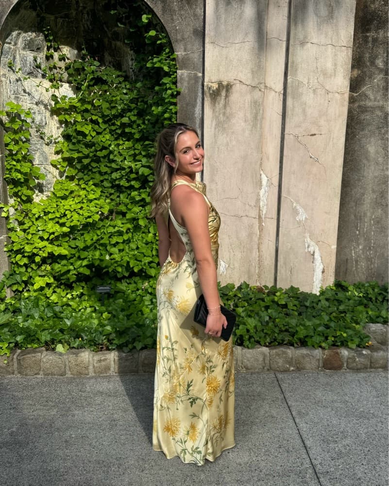 Reformation Anaiis Silk Dress - Image 1