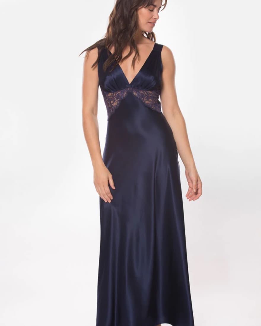 Midnight Blue Glamour Dress Christine - Image 2