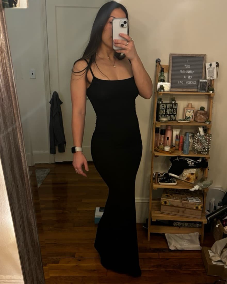 SKIMS PETITE LONG SLIP DRESS - Image 2