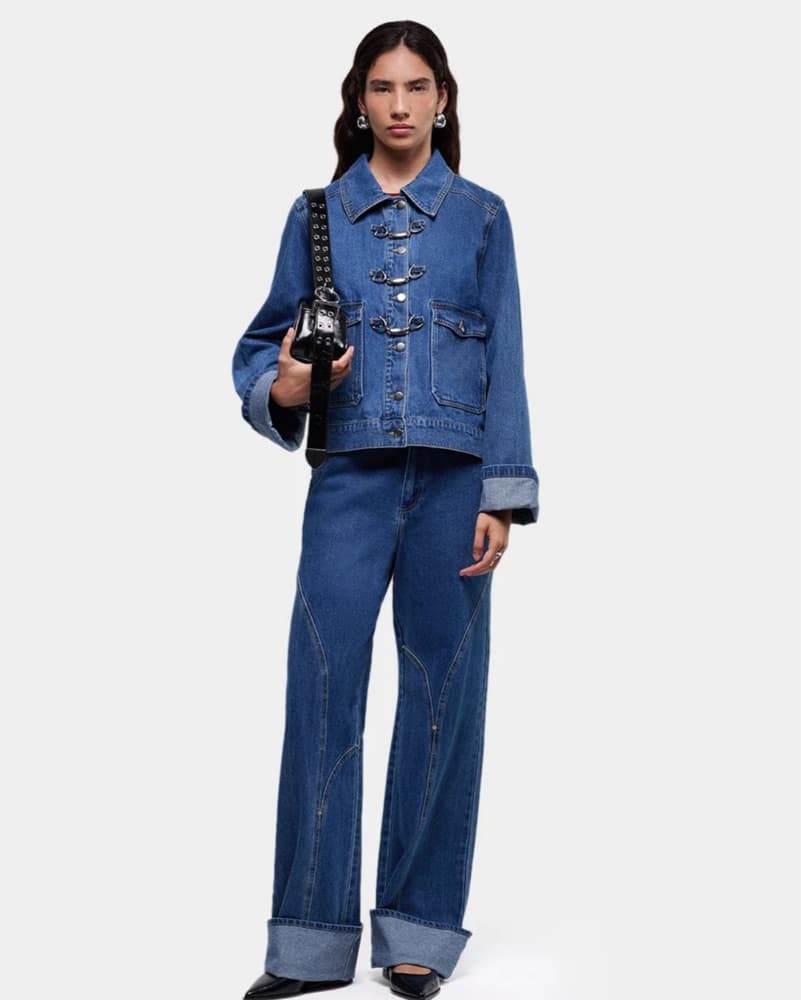Laagam Dalston Indigo Jacket  - Image 2
