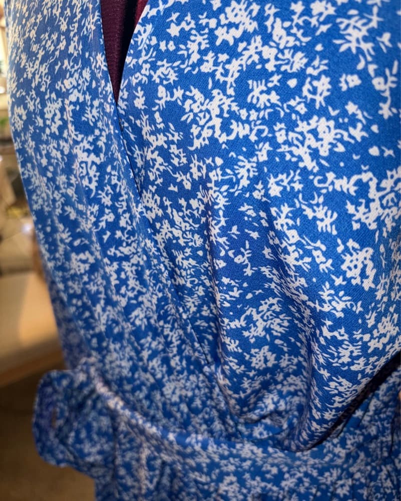 Vibrant Floral Midi Dress - Image 2