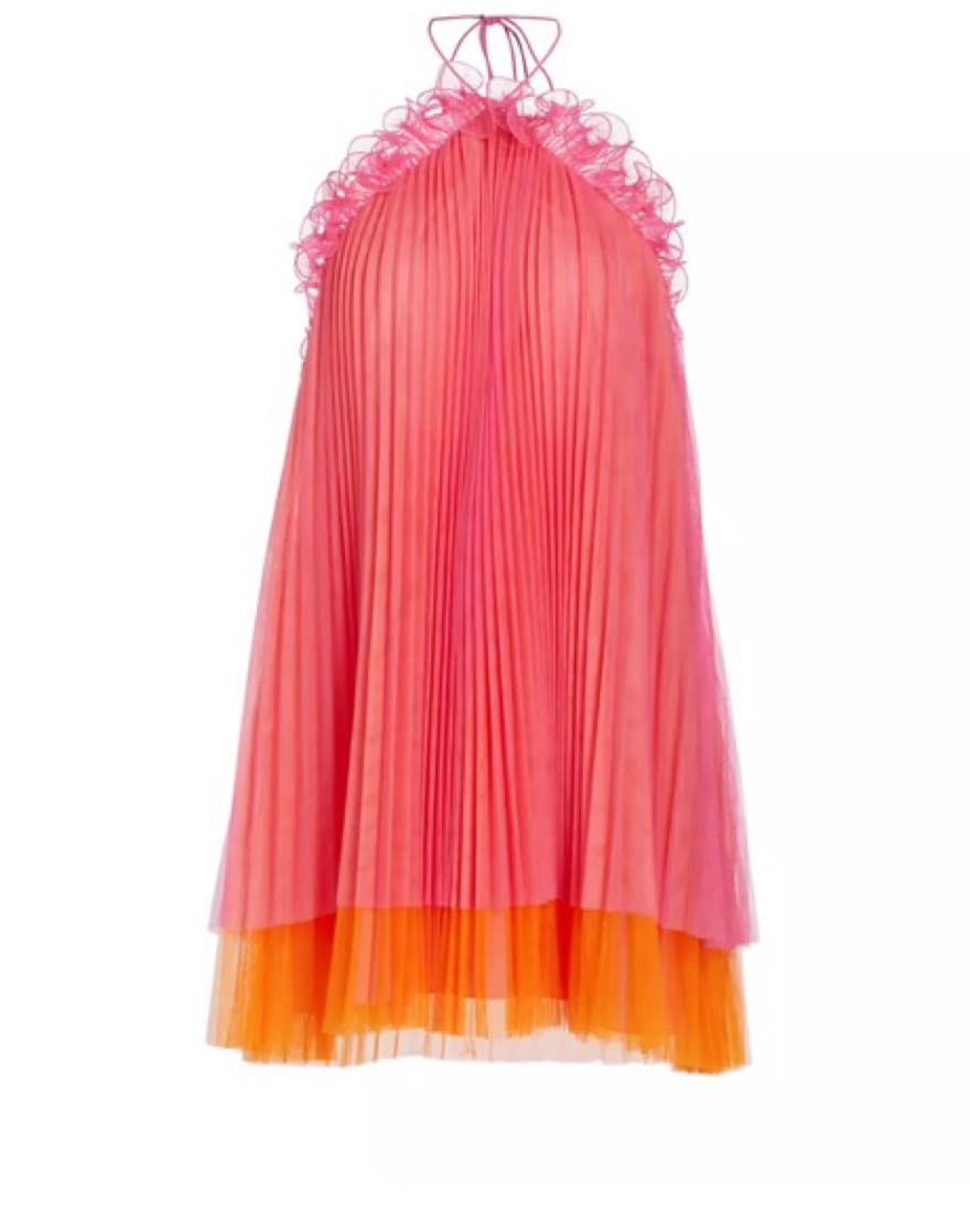 AMUR Tatte Tulle Mini Dress - Image 3