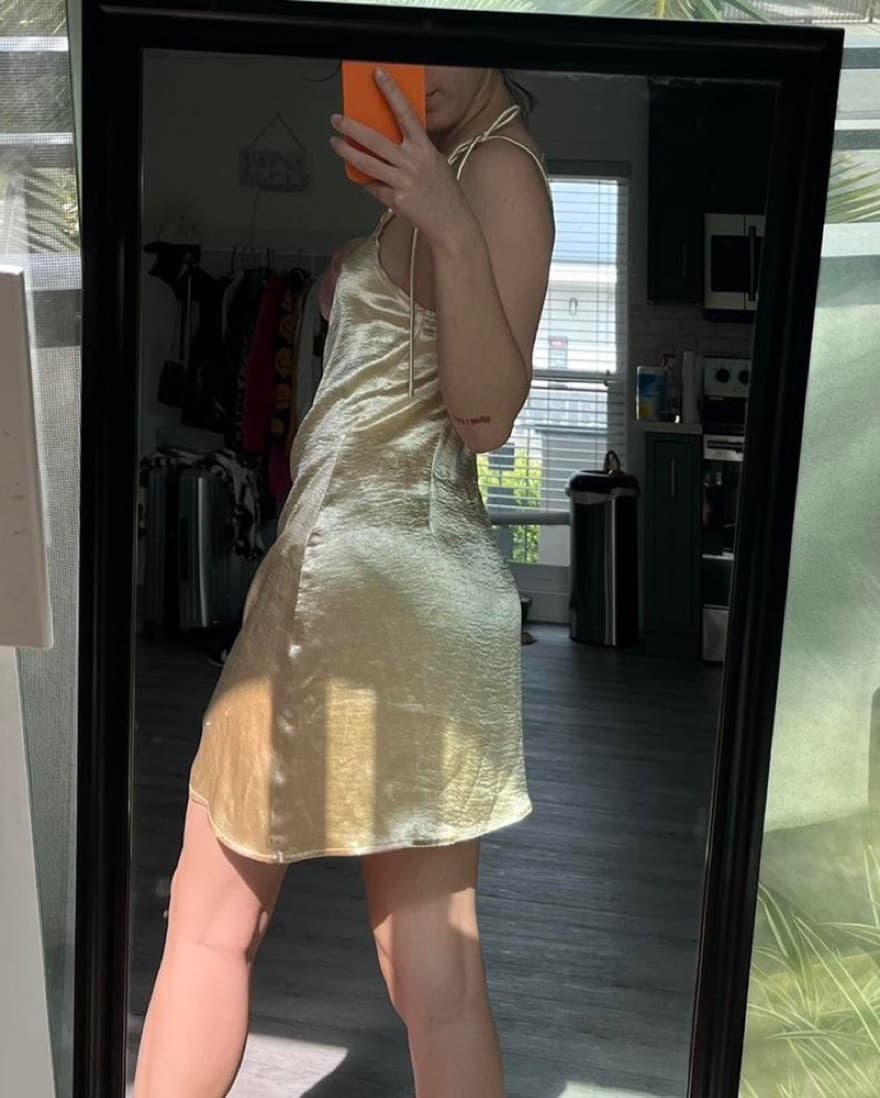 Superdown Gold/Champagne Dress - Image 2