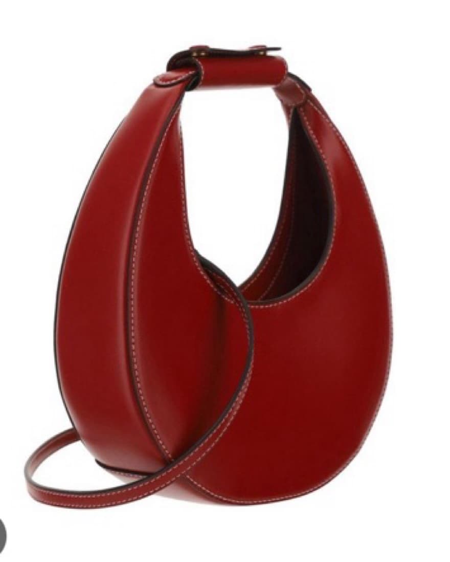 Staud Moon Bag Red - Image 2