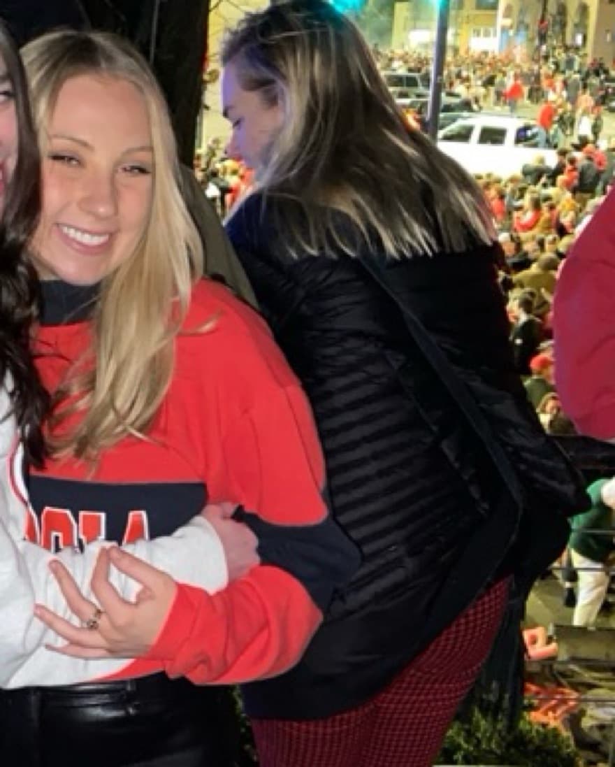 Vintage Georgia Turtleneck Sweatshirt - Image 2