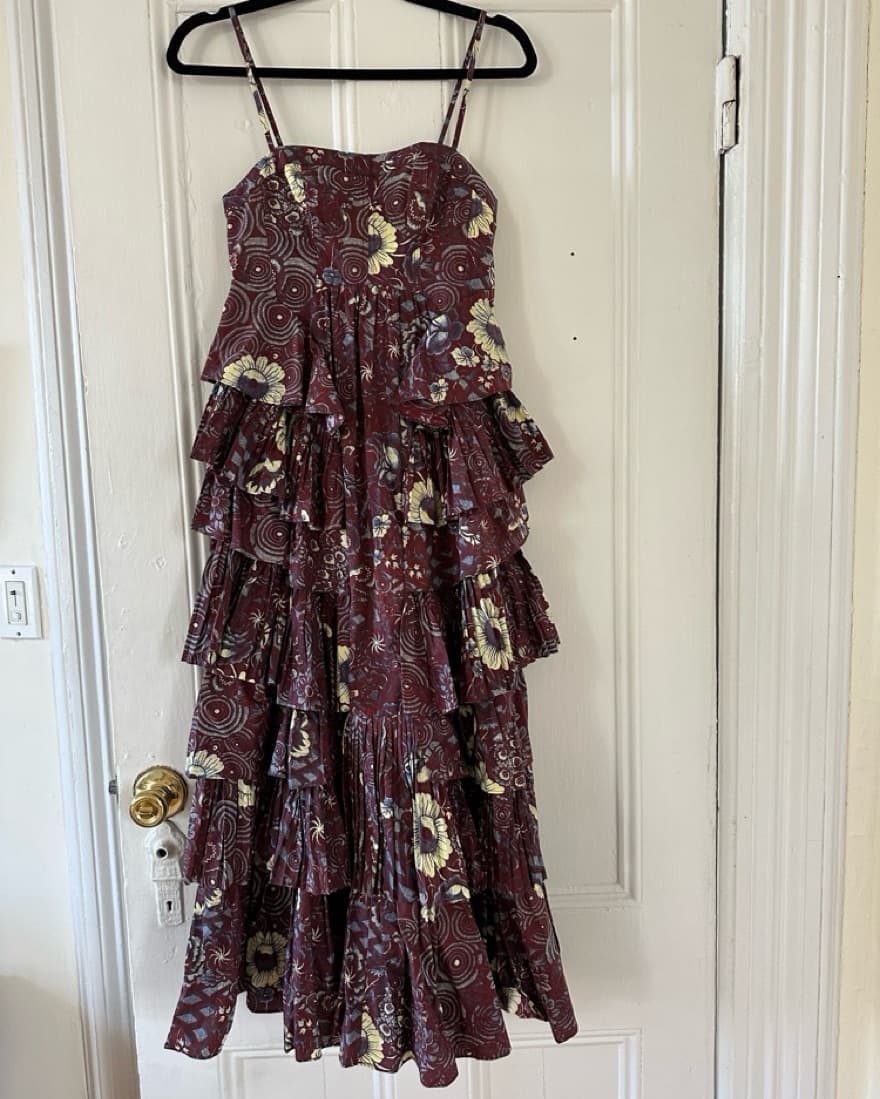 Purple Ulla Johnson Dress  - Image 2