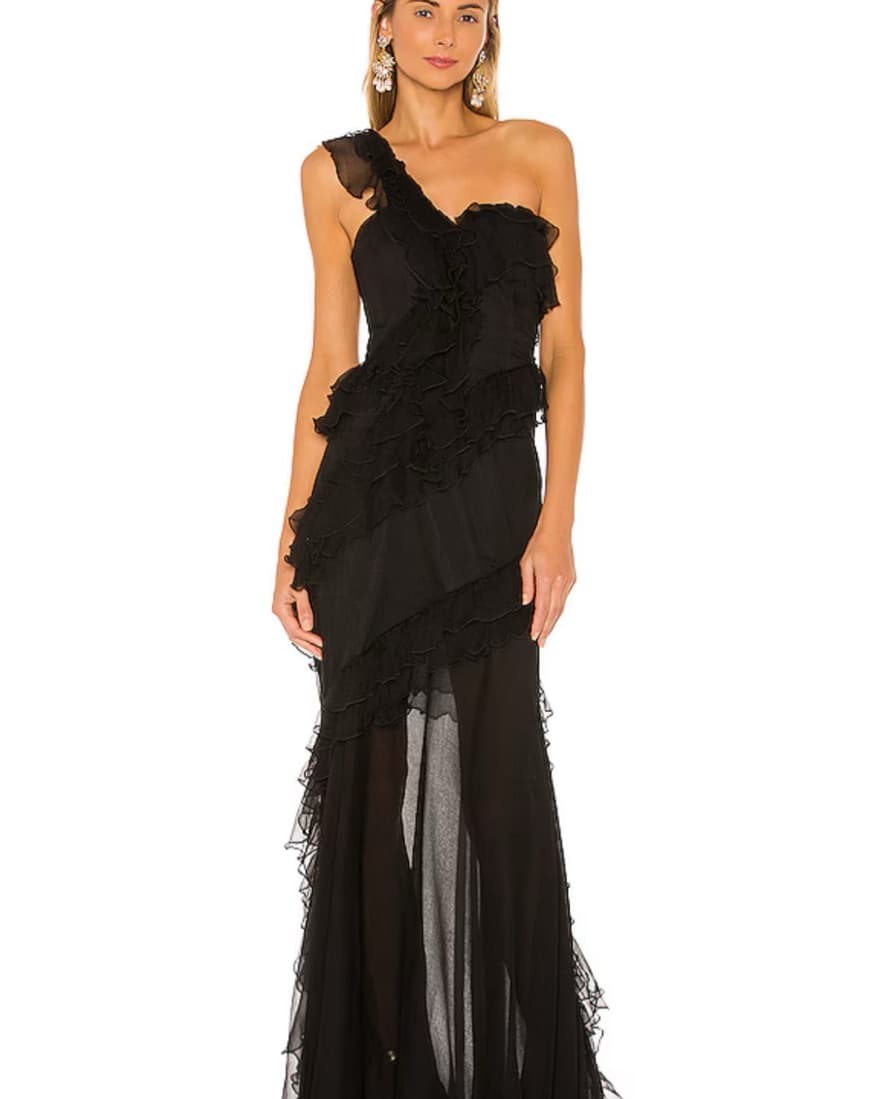 AMUR Harlow Dress In Black - Image 1