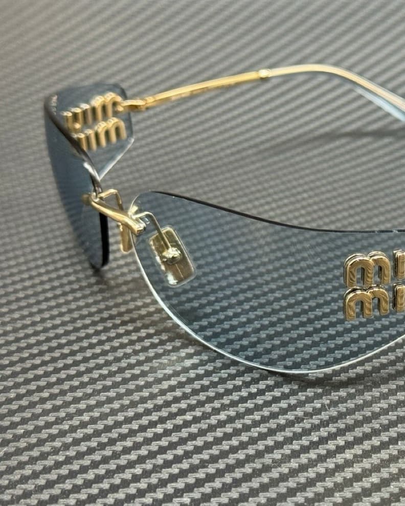 Miu Miu Sunglasses BLUE tint  - Image 2