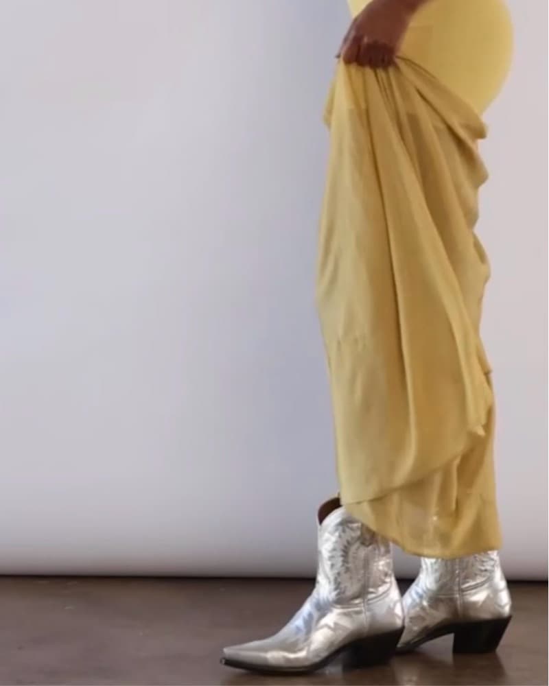 Miron Crosby Maggie Silver Cowboy Boots  - Image 6