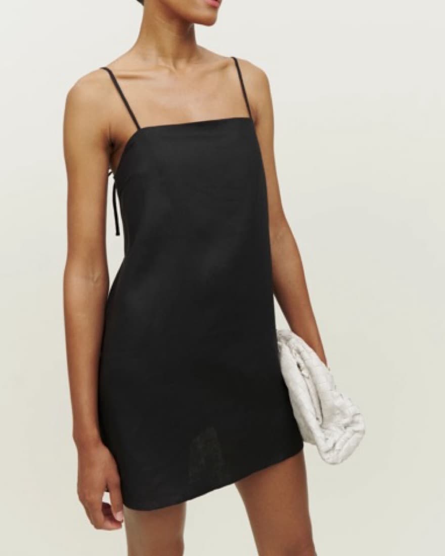 Reformation Aubree Linen Dress - Image 3