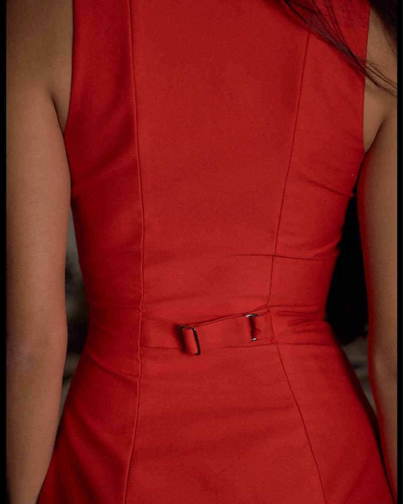 Mirror Palais La Robe Dress Red - Image 2