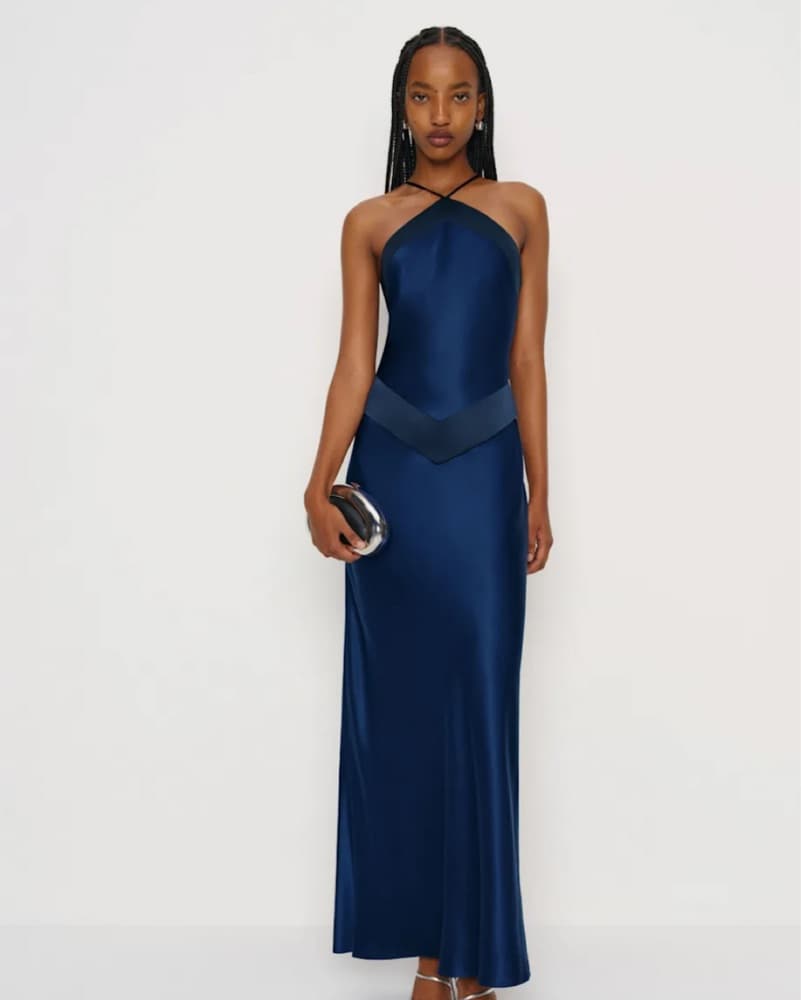 Reformation Jillian Silk Dress - Image 1