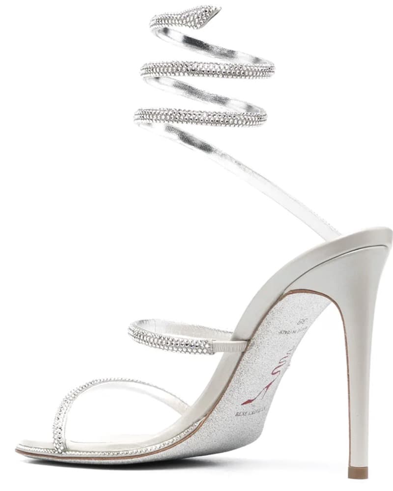 Rene Caovilla Embellished Wrap Heel - Image 3