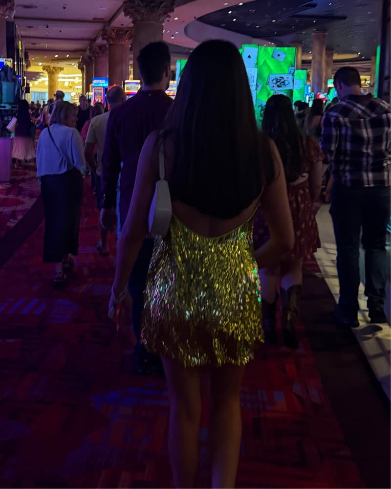 Retrofete Sequin Mini Dress - Image 3